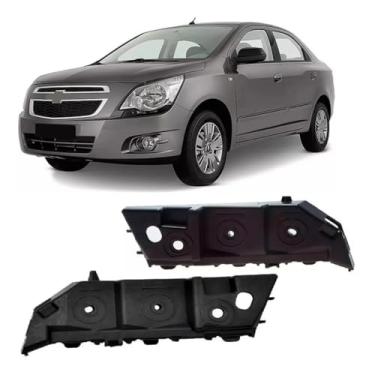 Imagem de Par Suporte Guia Parachoque Cobalt 2012 2013 2014 2015