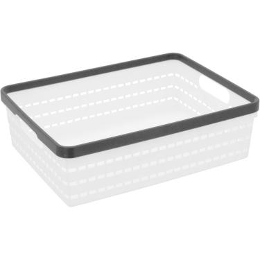 Imagem de CAIXA ORGANIZADORA PLÁSTICO 9x22x29cm BRANCO