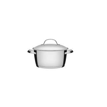 Imagem de Caçarola Funda Allegra em Aço Inox com Fundo Triplo 24 cm 5,7 L - Tramontina