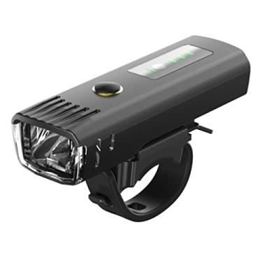 Imagem de 400 lúmens USB recarregável para mountain bike frontal – flash LED para andar à noite – suporte de guidão de fácil instalação – perfeito para ciclismo, caminhadas, acampamento – homens, mulheres,