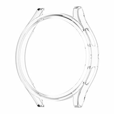 Imagem de Capa Protetora PC Bumper Case compatível com Samsung Galaxy Watch 4 40mm SM-R860 / SM-R865 - Marca LTIMPORTS (Transparente)
