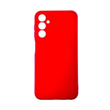 Imagem de Capa Compativel com Samsung Galaxy M35 Silicone Macia Veludo Forro Interno Premium Vermelho
