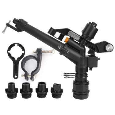 Imagem de Aspersor de irrigação, 3,8 cm a 2,5 cm DN25 rosca fêmea ajustável 360 graus braço oscilante irrigação agrícola irrigação agrícola mini aspersor agricultura irrigação agrícola irrigação