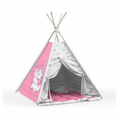 Imagem de Cabaninha/tenda/toca Infantil para Festa do Pijama Gatinha Marie