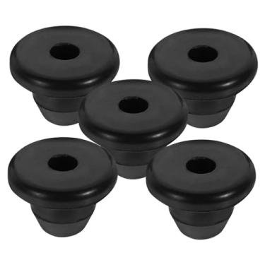 Imagem de Garneck 5 plugues de enchimento de óleo de borracha para garrafas e macacos de chão - plugues horizontais de 85 mm - bujão de enchimento hidráulico para reservatório de óleo, acessórios de vedação de