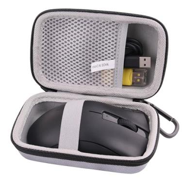 Imagem de JINMEI Estojo rígido de EVA compatível com Razer Viper V3 Pro/Viper V3 HyperSpeed/Viper V2 Pro/DeathAdder V3 Pro Wireless Esports Gaming Mouse caixa de armazenamento (cinza)