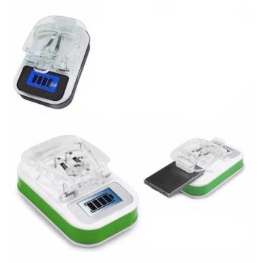 Imagem de Carregador Para Bateria Universal Lcd Usb Charge - Casa Sertaneja Elet