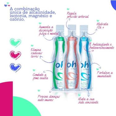 Imagem de Oh a Agua- Pack com 6, sem sodio, Rosa, Único