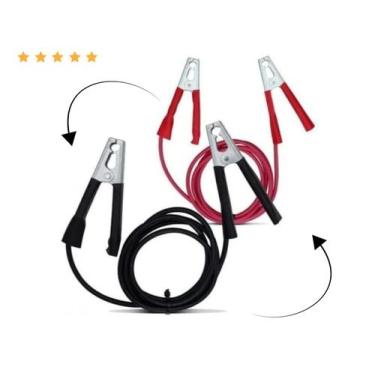 Imagem de Cabo Auxiliar Partida Automotivo 200 Amperes 2,5mts  - CF Automotive