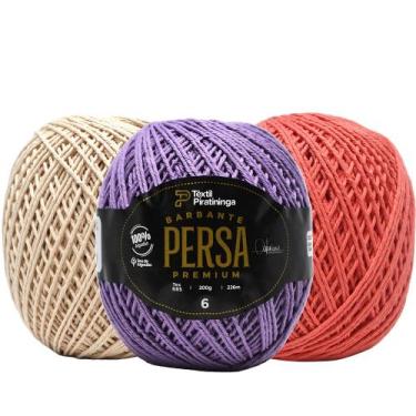 Imagem de Barbante Persa Premium 200g  4/6 226m -Têxtil de Piratininga - Têxtil 