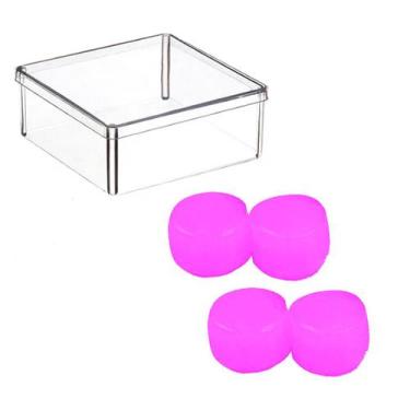 Imagem de Protetor Auricular De Natação Tampão Silicone Rythmoon, Rosa