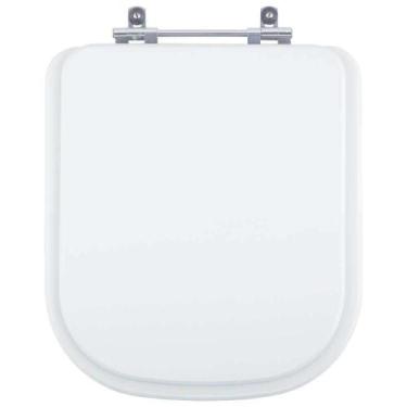 Imagem de Tampa de vaso Debba Square Branco para bacia Roca 6lpf - Pontto Lavabo