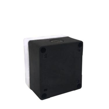 Imagem de Caixa Plástica Tipo Botoeira Vazia - Branca - Modelo BX1 - SIBRATEC, B