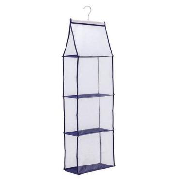 Imagem de Prateleira Organizadora de Bolsa Malas Sapatos C/ Divisórias 1296 Para