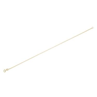 Imagem de Pulseira Feminina Ouro 18k Veneziana Elo Duplo - DR Joias