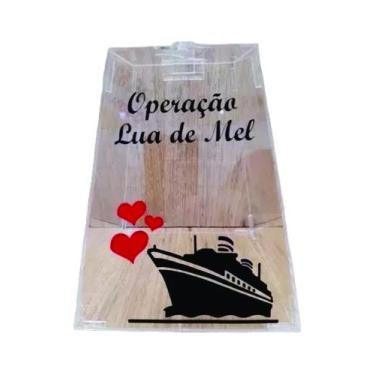 Imagem de Urna Lua De Mel Modelo Navio / Cruzeiro - Rick Acrilicos