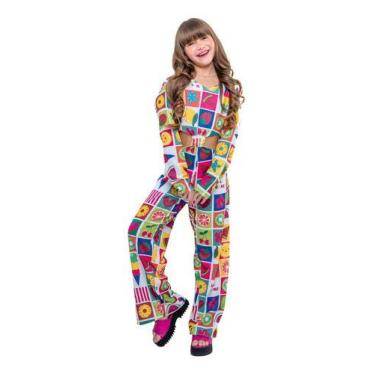 Imagem de Conjunto Macacão Pantalona Infantil Blogueira Mini Diva Luxo - Mimos d