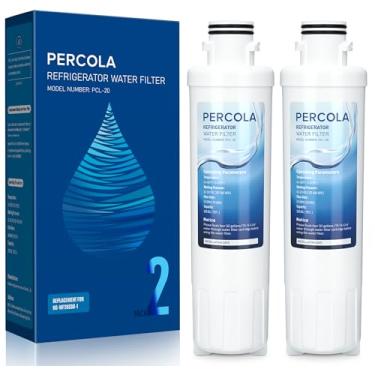 Imagem de PERCOLA Filtro de água NS-WF26SS0-1, compatível com modelos de geladeira Insignia® NS-WF26SS0-1, Insignia® Side-by-Side NSRSS26SS0, NS-RSS26WH0 (pacote com 2)