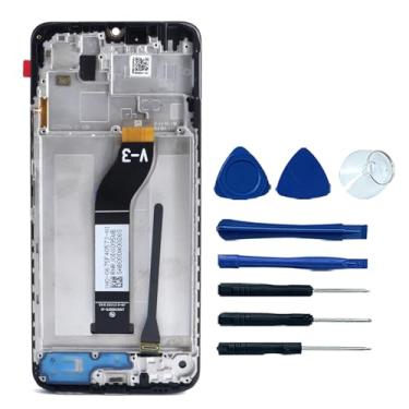 Imagem de Ygpmoiki REDMI 13C Moldura LCD para Xiaomi Redmi 13C 23100RN82L5 Poco C65 Display LCD Touch Screen Digitalizador Substituição Preto (com Moldura)