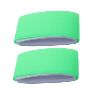 Imagem de Fancyes 2Pcs Ski Straps, Ski Wraps Ties para transportar equipamentos de esqui, fita de fixação ajustável multiuso para acessórios de esqui de inverno, Verde