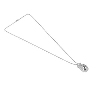 Imagem de Memorials Colar de Urna Funerária Dentro de Mini Estojo Joias de Cremação para Animais de Estimação Com Bolsa de Armazenamento para Cães Gatos Memorial Lembrança Colar de Cinzas