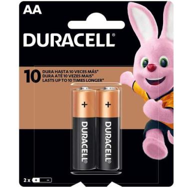 Imagem de Pilha AA Duracell com 2 Unidades