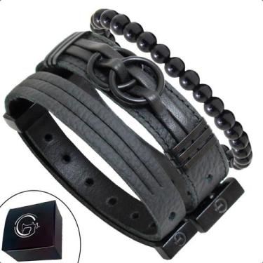 Imagem de Kit 03 Arcos Black com Fecho Strap Plug Ajustável e Esferas - GRANADO 