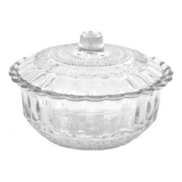 Imagem de Bomboniere Porta Doce Vidro C/ Tampa Transparente Vda07031 - WINCY