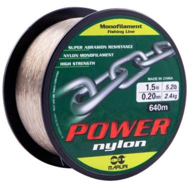 Imagem de Linha Maruri Power Nylon 0,20mm Dourada 640 Metros