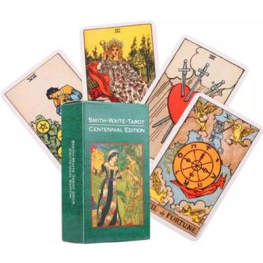 Imagem de The Smith-Waite Centennial Tarot Deck Versão de Bolso Tarô Rider Waite