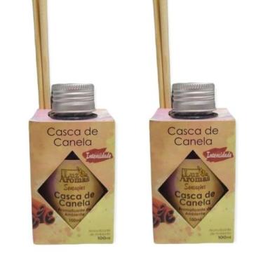 Imagem de 2 Aromatizador Ambiente Palito Perfume Casa Difusor Cheiroso 100ml Odo