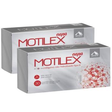 Imagem de Kit 2 Motilex Caps Colágeno Tipo II Não Hidrolisado com 30 Cápsulas