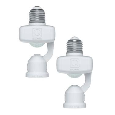 Imagem de Kit Sensor de Presença  Lâmpada E27  Lente 360º  6 Funções  QA17M - QU