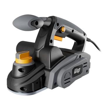 Imagem de WAP Plaina Elétrica WF PE01 com Empunhadura Auxiliar Emborrachada, 2 Lâminas por Eixo, Ajuste de Profundidade, 760W 220V