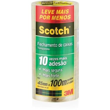 Imagem de Fita para empacotamento scotch 5802 45mmx100m transp. 3m