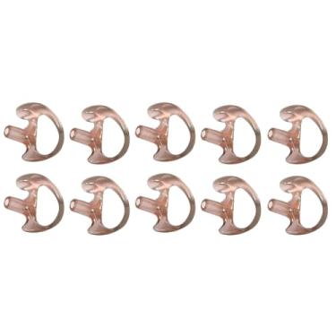 Imagem de Conexão de fone de ouvido esquerdo de borracha média, conjunto de 10