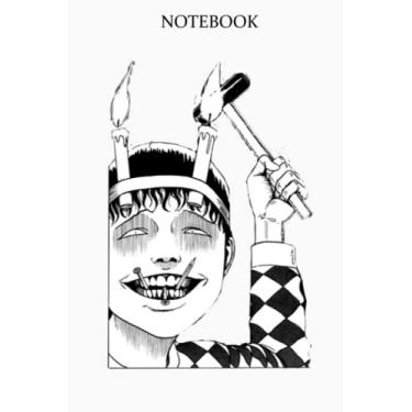 Imagem de Junji Ito Souichi Notebook: Journal For Writing, Size 6'' x 9'' inches, 110 Blank Lined Pages, Glossy Finished Soft Cover