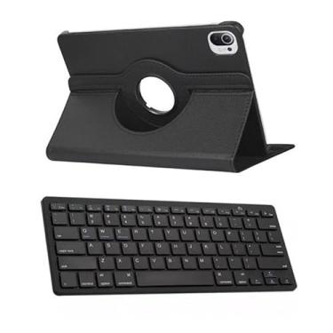 Imagem de BDNET, Capa Giratória + Teclado Bluetooth Para Tablet Pad 5