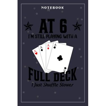 Imagem de Notebook Journal Funny 6th Birthday Gift - 6 Year Old Cards: Meeting, Goals, Work List, Financial,6x9 in, Happy, Goal, Life, Gym, Personal Budget