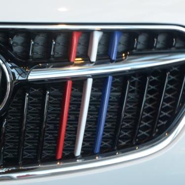 Imagem de ZiWwen Grade frontal colorida estilo esportivo para Buick Encore 2016 2017 2018 2019