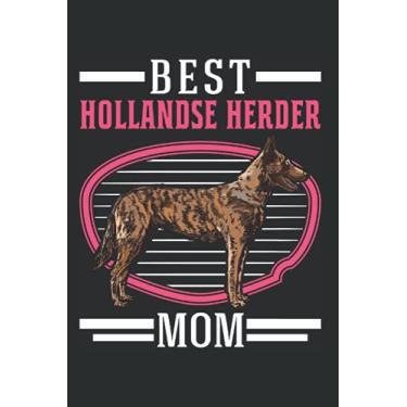 Imagem de Hollandse Herder Notebook: Best Hollandse Herder Mom Holland Shepherd Dog / 6x9 Inches / 120 graph sites Sites