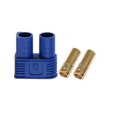 Imagem de 5 Peças, Ec3, Plugue Banana De Aeromodelismo, Cabo, Soldagem, 25a, Azul, Terminal Macho, Caixa Fêmea, Ul94vo, Pa 。 EC3-F