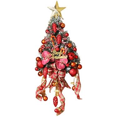 Imagem de Belas Guirlanda de Natal realista em vime Linda guirlanda de outono criando atmosfera Guirlanda de ambiente ao ar livre para decoração de home office shopping diverso