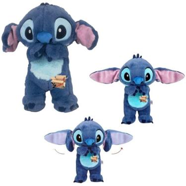 Imagem de Bicho Ursinho Pelúcia Interativa Stitch Peek A Boo Mecanismo