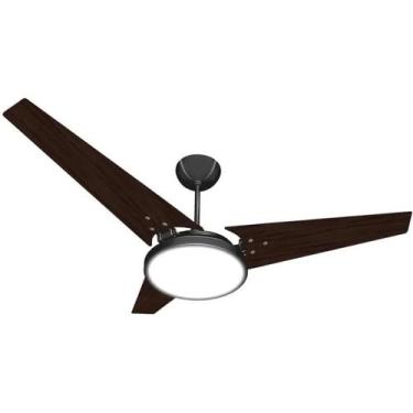 Imagem de Ventex ventilador teto itacaré bf 6500k 220v preto/tabaco (1101) - 001