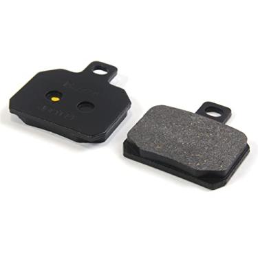 Imagem de 1 par de pastilhas de freio traseiras compatíveis com CAGIVA Raptor V-Raptor 650 2000-2007, 1000 Raptor V-Raptor 2000-2005, peças de acessórios de substituição de motocicleta