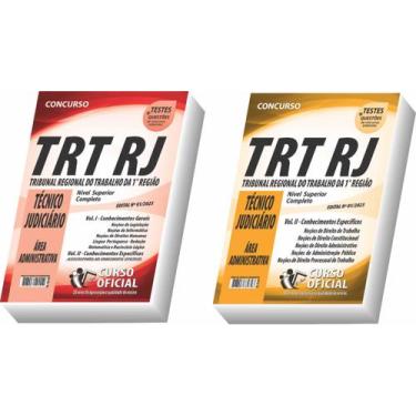 Imagem de Apostila TRT  RJ  Técnico Judiciário  Área Administrativa  Volume I  V