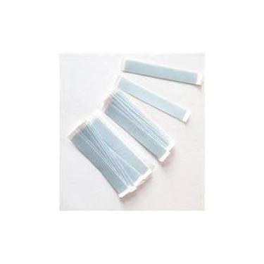Imagem de Fita Adesiva Lace Front Azul Aderência Forte Tira Reta - 36 Peças - Ce