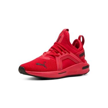 Imagem de PUMA Tênis infantil unissex Softride Enzo com fecho alternativo, For All Time Red-Puma Black, 11 Little Kid