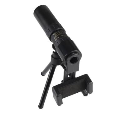 Imagem de Telescópio Monocular 10X-300X Ampliação 40mm Lente Monocular Com Suporte Do Telefone e Mini Tripé para Concertos De Observação De Aves